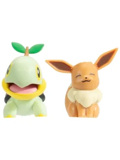 3tlg. Spielfiguren-Set "Eevee #2 & Turtwig" - ab 4 Jahren
