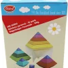 15tlg. Stapelpyramide "Regenbogen" - ab 12 Monaten