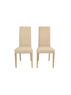 5tlg. Tischgruppe bestehend aus 4 Stühlen und 1 Esstisch in beige