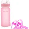 3tlg. Trinkbecher-Set in Rosa