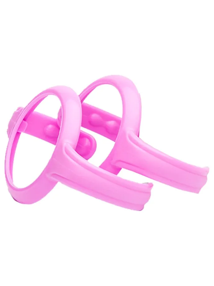 3tlg. Trinkbecher-Set in Rosa