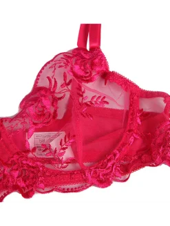3tlg. Wäsche-Set in Pink