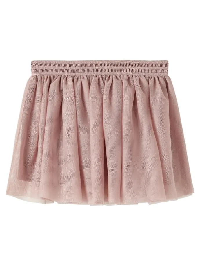 Tüllrock NMFNUTULLE SKIRT in woodrose