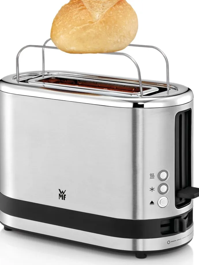 Toaster "KüchenMinis" in Silber/ Schwarz
