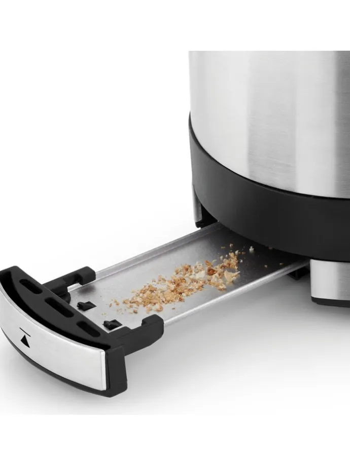 Toaster "KüchenMinis" in Silber/ Schwarz