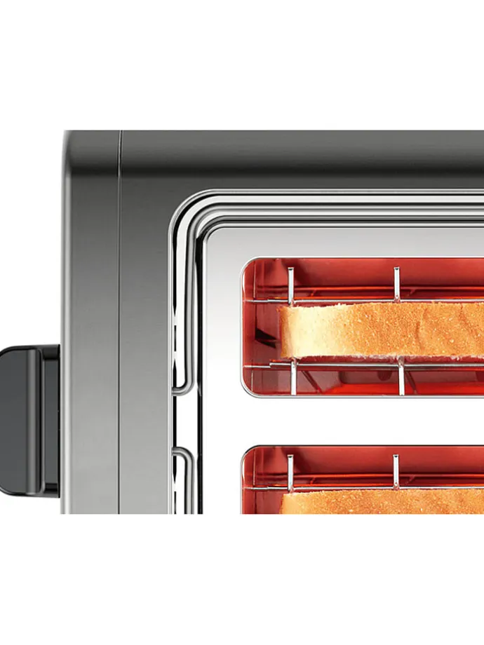 Toaster "Kompakt" in Grau