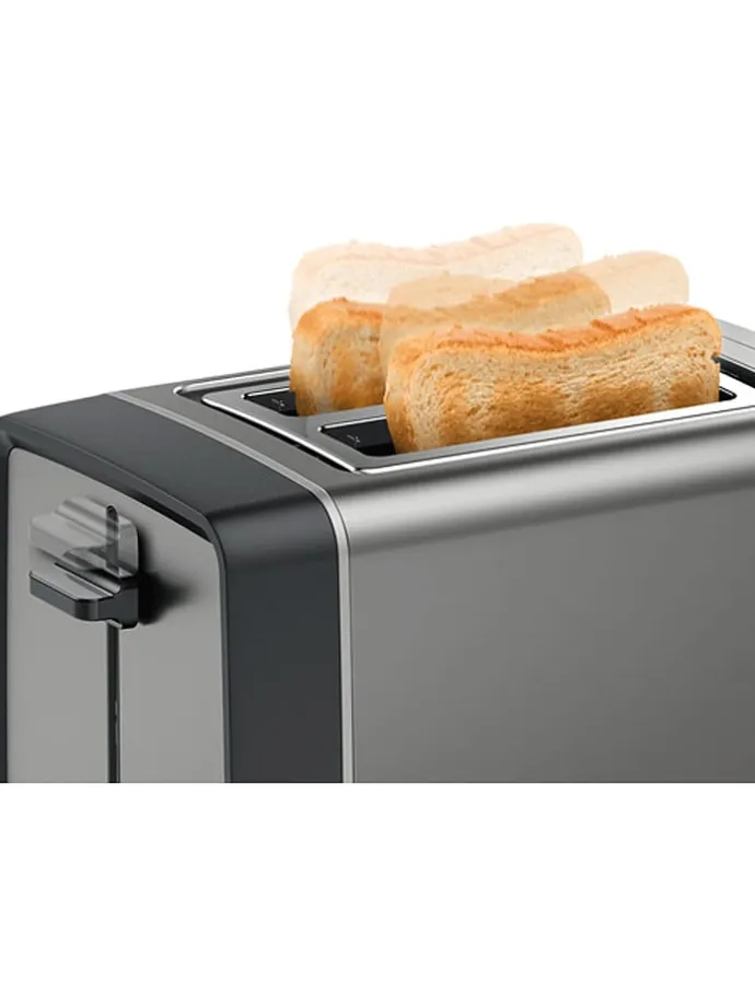 Toaster "Kompakt" in Grau