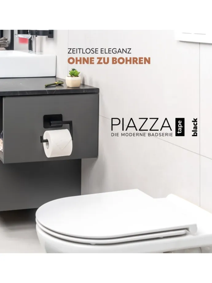 Toilettenpapierhalter ca. 15,5 x 11 x 5,5 cm (B/H/T)