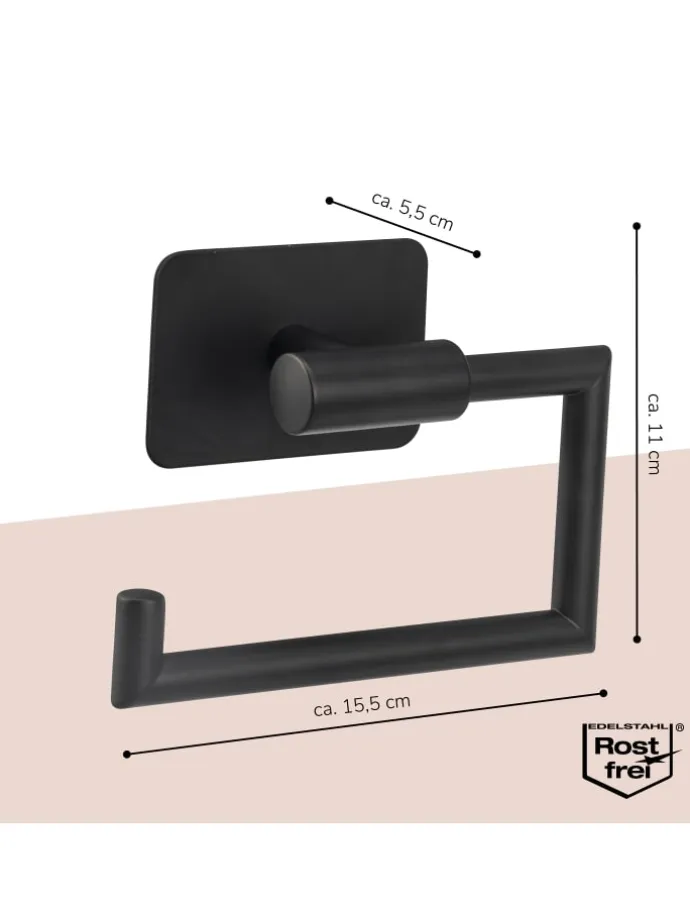 Toilettenpapierhalter ca. 15,5 x 11 x 5,5 cm (B/H/T)
