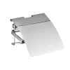 Toilettenpapierhalter in Silber - (B)13 x (H)9 x (T)12,5 cm