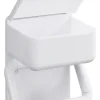 Toilettenpapierhalter in Weiß - (B)16 x (H)20 x (T)11 cm