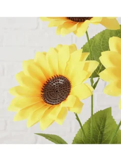 Topfpflanze "Sonnenblume" in Grün/ Gelb  - (H)33 x Ø 25 cm