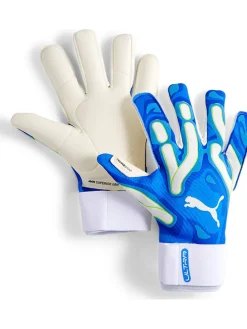 Torwarthandschuhe "Ultra Ultimate Hybrid" in Weiß/ Blau
