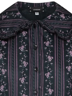 Trachtenbluse "Chloe" in Schwarz