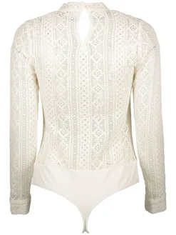 Trachtenbody "Ida" in Creme