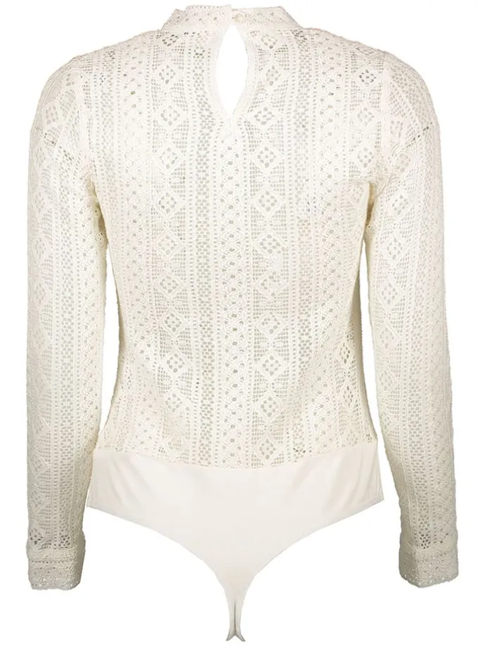 Trachtenbody "Ida" in Creme