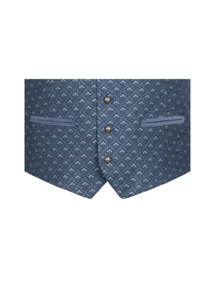 Trachtengilet Edmund in Blau