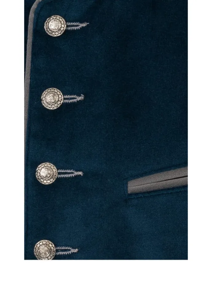 Trachtengilet Kurt in Blau