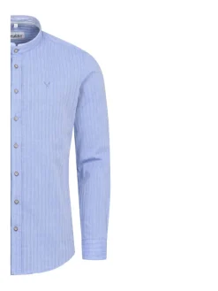 Trachtenhemd Patrick in Blau