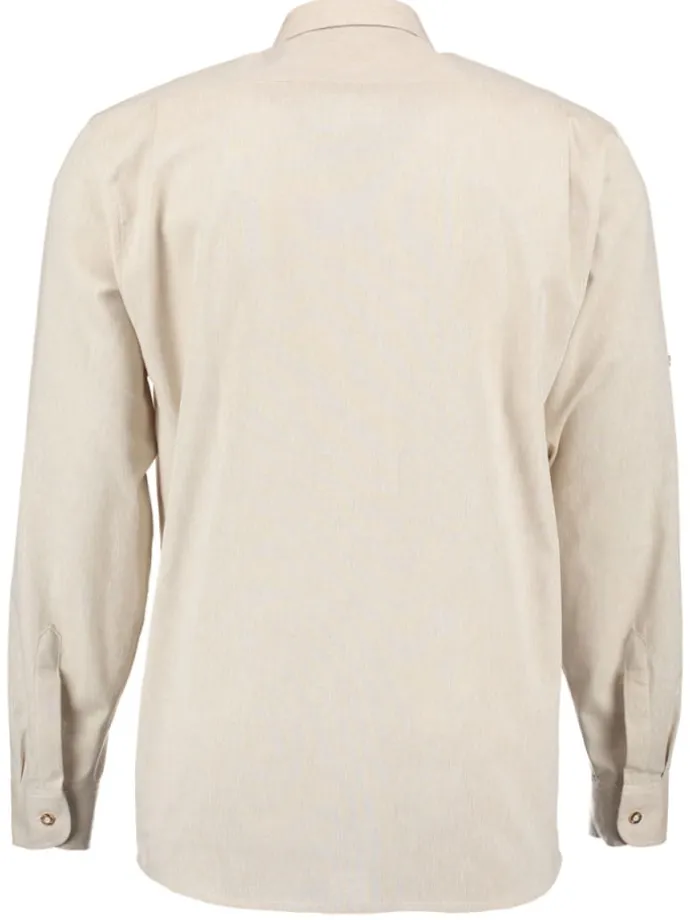 Trachtenhemd Ticat in mittelbeige