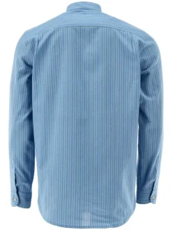 Trachtenhemd Xenara in hellblau/bleu