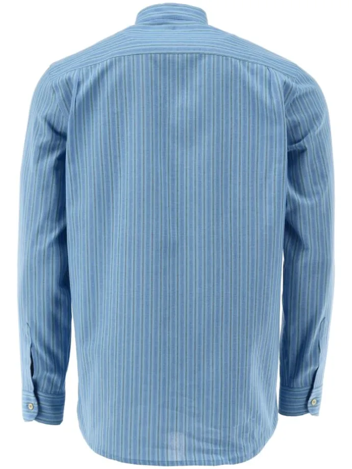 Trachtenhemd Xenara in hellblau/bleu