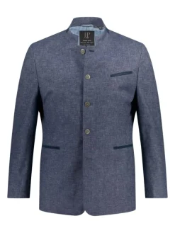Trachtenjanker in navy blau
