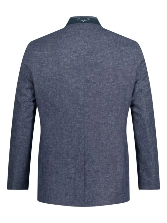 Trachtenjanker in navy blau
