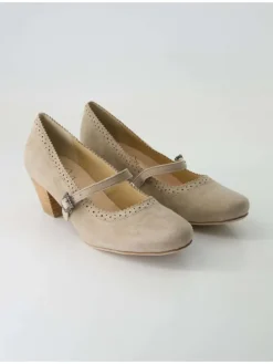 Trachtenschuhe in Beige
