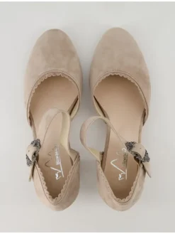 Trachtenschuhe in Beige