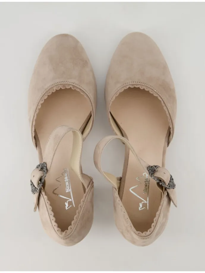 Trachtenschuhe in Beige