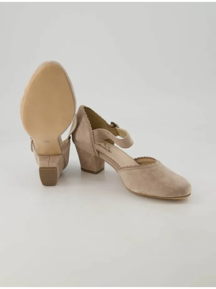 Trachtenschuhe in Beige