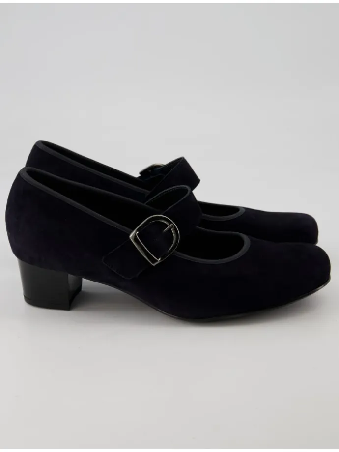 Trachtenschuhe in Blau