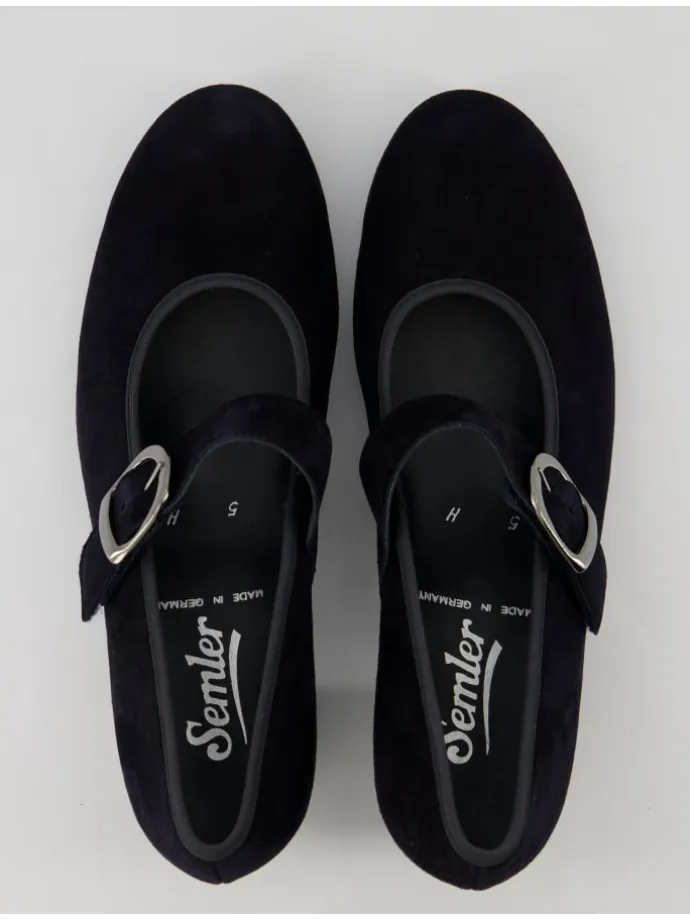Trachtenschuhe in Blau