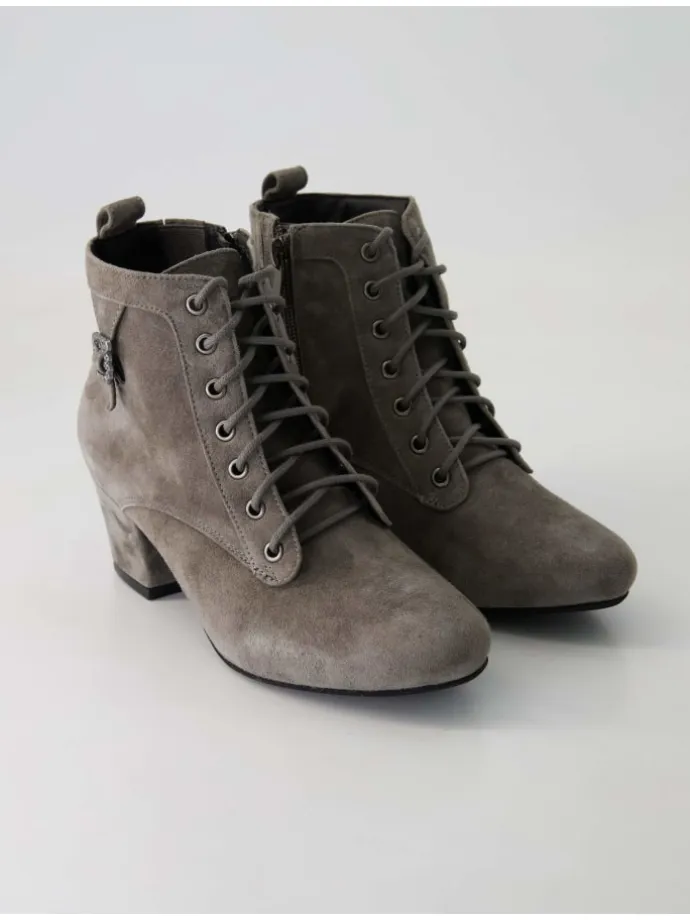 Trachtenschuhe in Grau