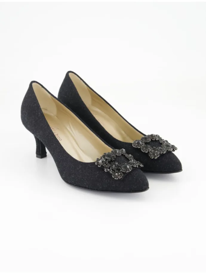 Trachtenschuhe in Schwarz