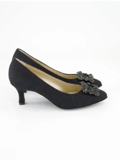 Trachtenschuhe in Schwarz