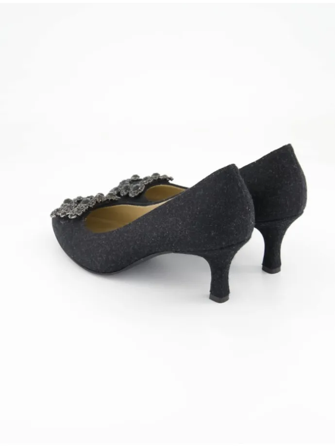 Trachtenschuhe in Schwarz