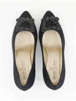 Trachtenschuhe in Schwarz
