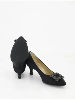 Trachtenschuhe in Schwarz