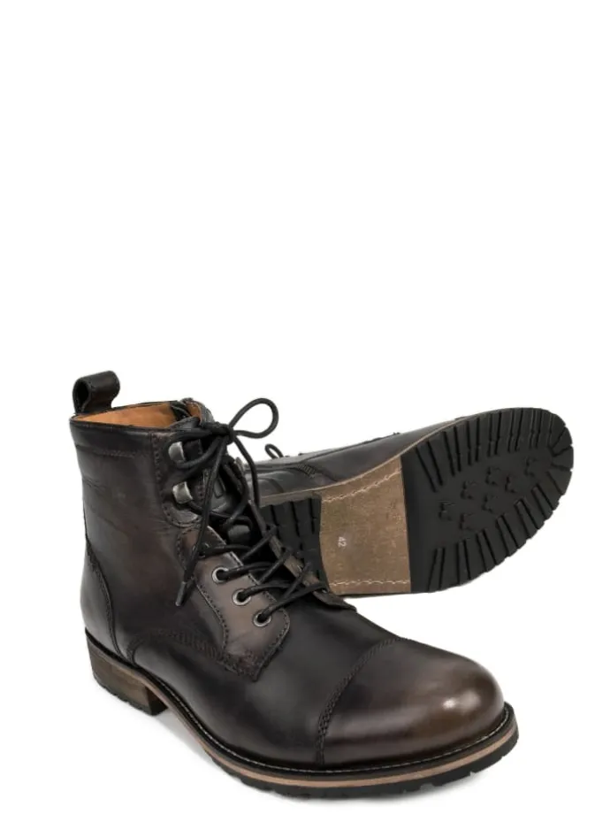 Trachtenstiefel "4465" in schwarz vintage