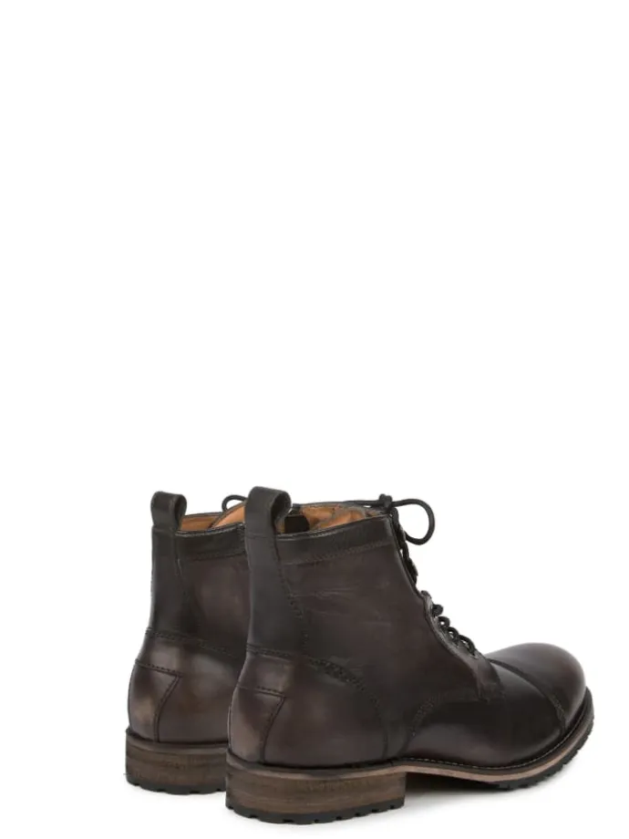 Trachtenstiefel "4465" in schwarz vintage