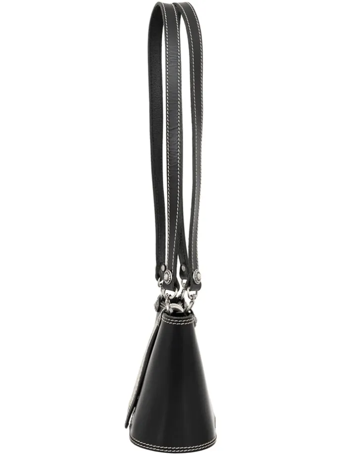 Trachtentasche 130-1605S in schwarz