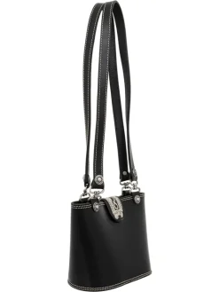 Trachtentasche 130-1605S in schwarz