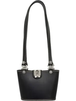 Trachtentasche 130-1605S in schwarz