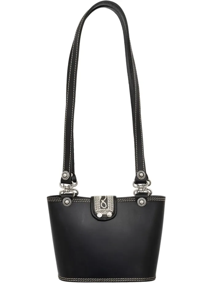 Trachtentasche 130-1605S in schwarz