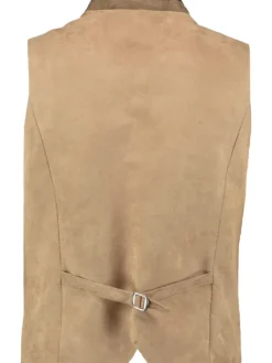 Trachtenweste Glayon in mittelbeige