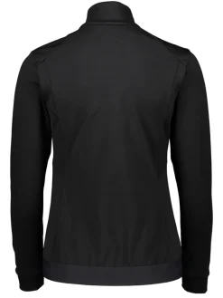 Trainingsjacke "Nasika" in Schwarz/ Grau