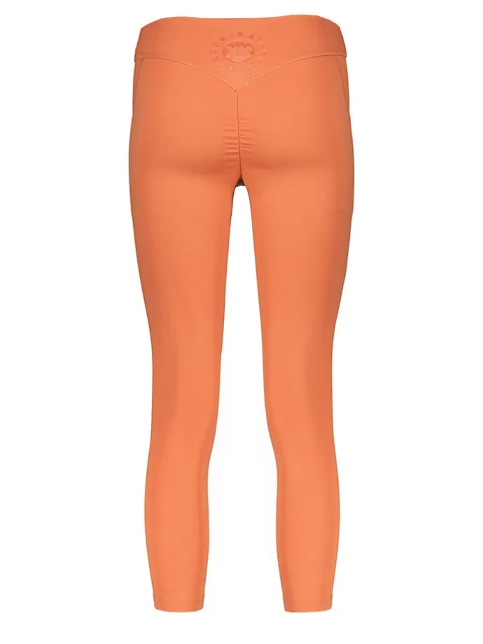 Trainingsleggings "KK Twins" in Orange
