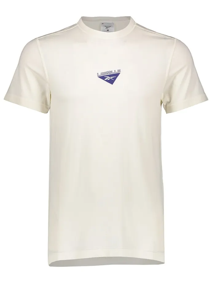 Trainingsshirt in Creme